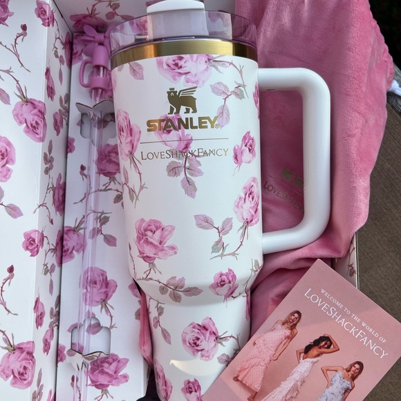 NEW RIBBON ROSA LOVESHACKFANCY STANLEY - Picture 1 of 13